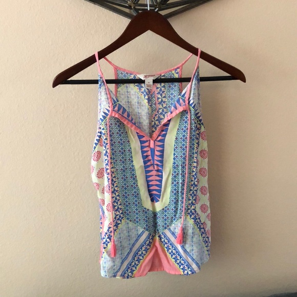 Arizona Jean Co. Multicolor Halter Top XS - Picture 4 of 8